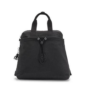 Kipling Goyo Medium Tote Backpacks Black Noir | AU 1584MQ